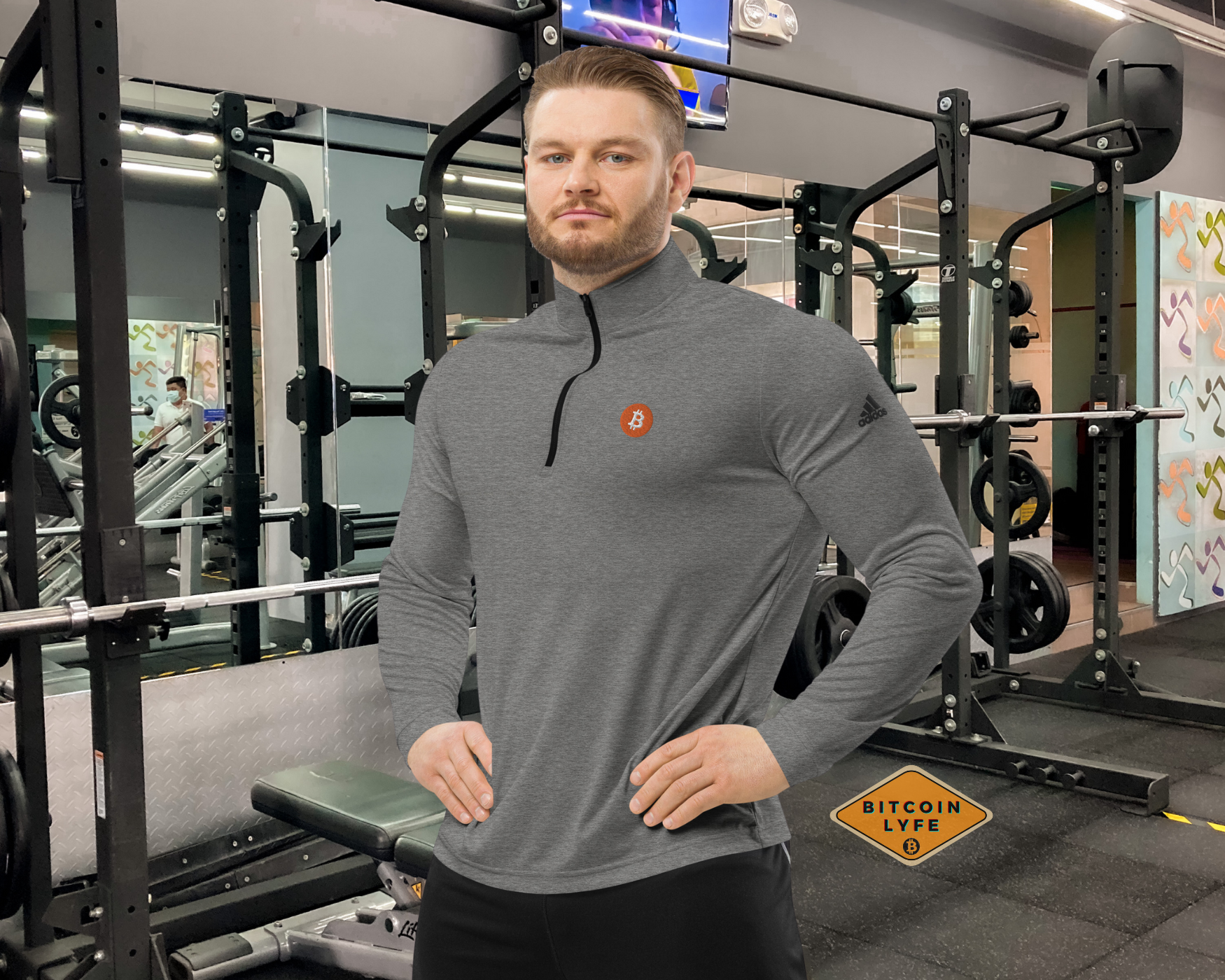 Quarter-Zip Shirts – Bitcoin LYFE