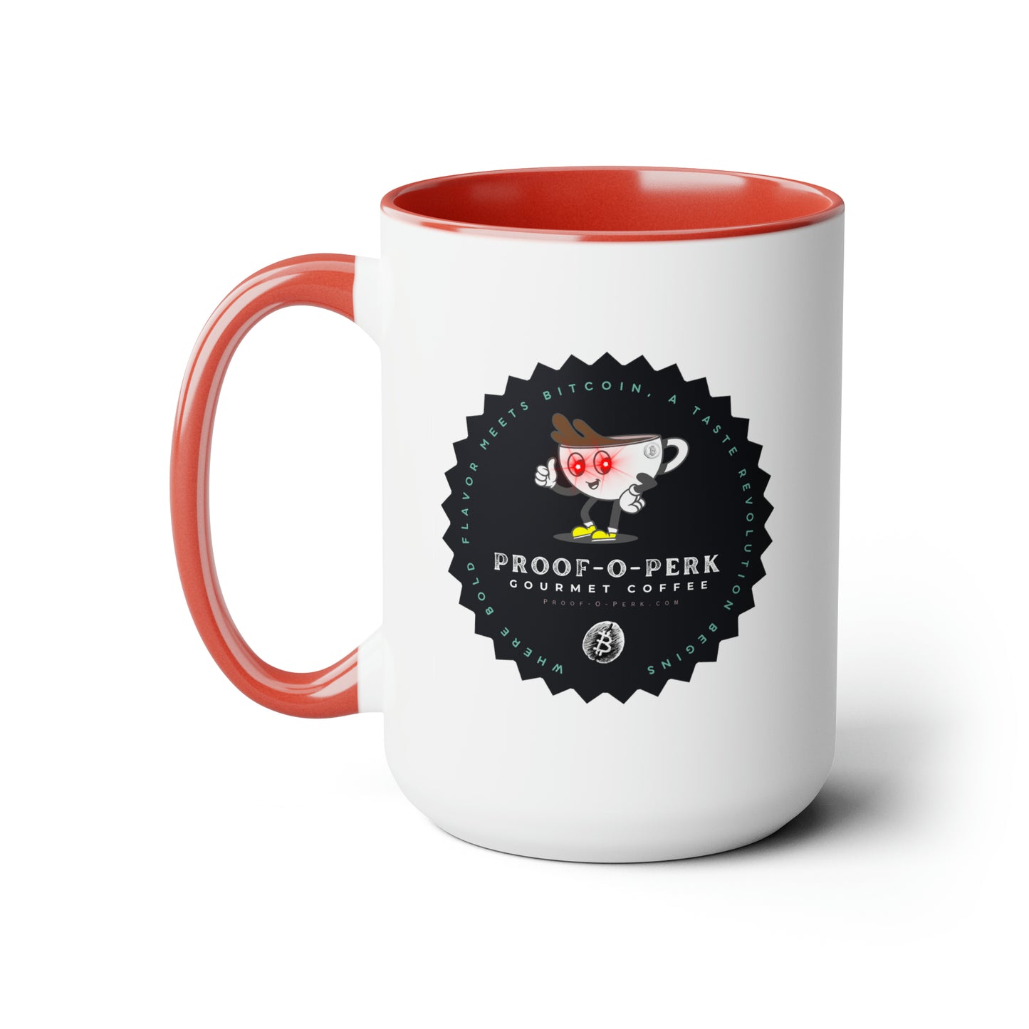 Proof-O-Perk Logo Mug