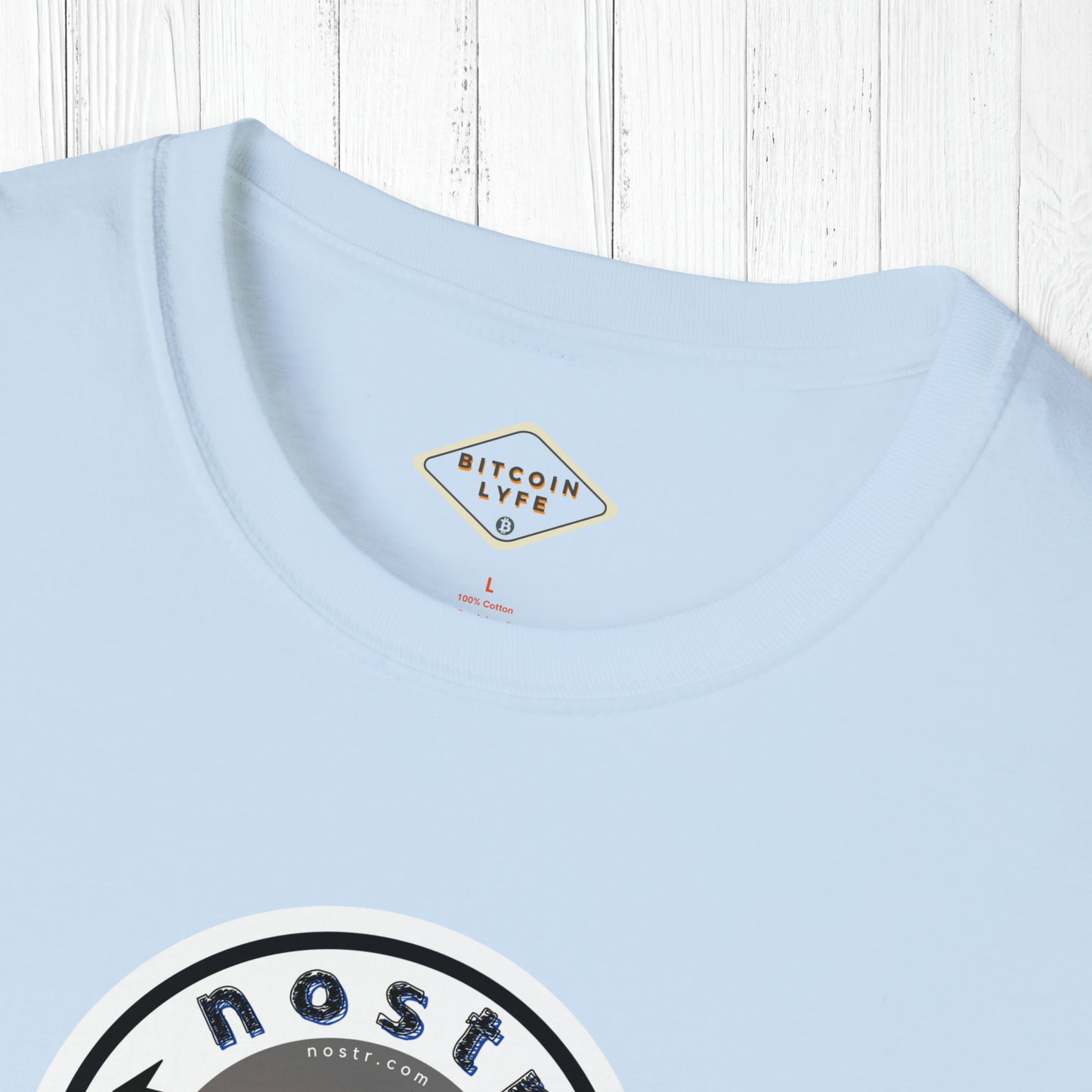 nostr Decentralized Nostrich, T-Shirt