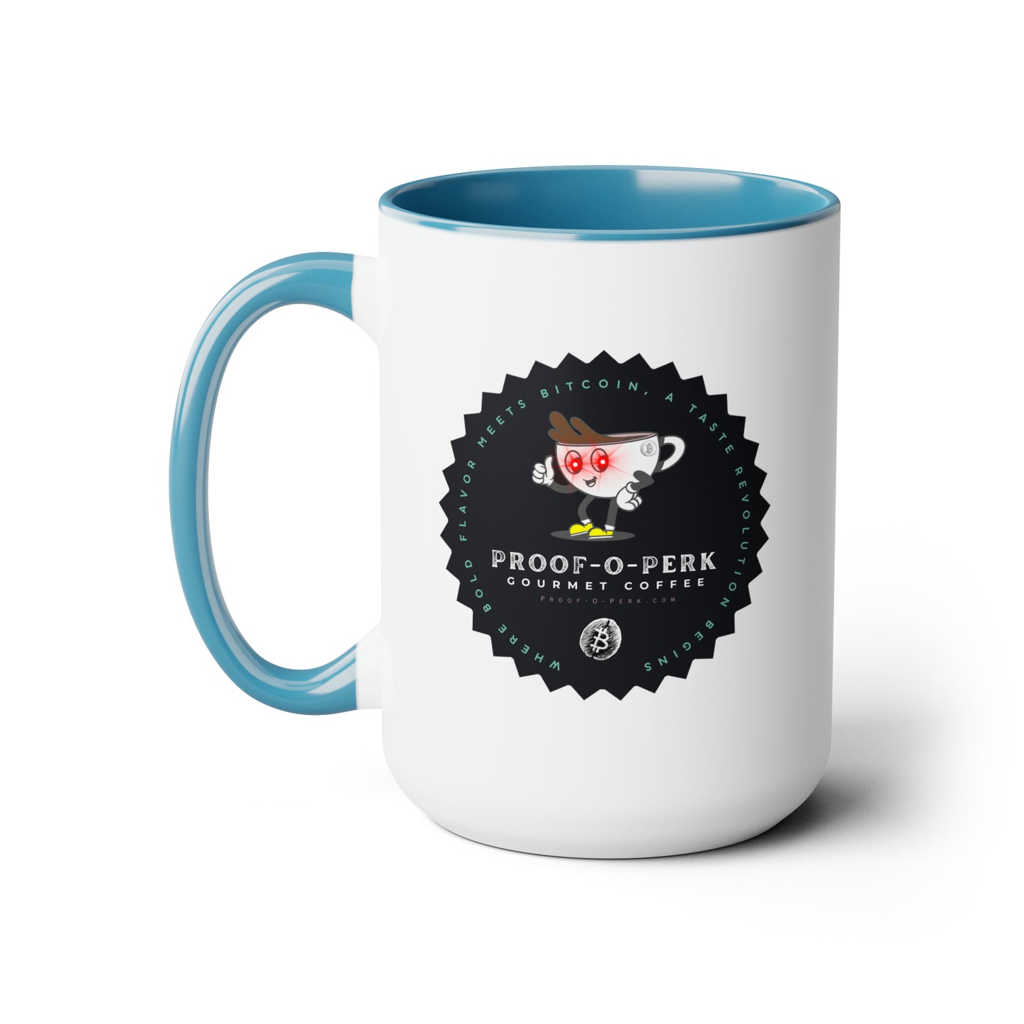Proof-O-Perk Logo Mug