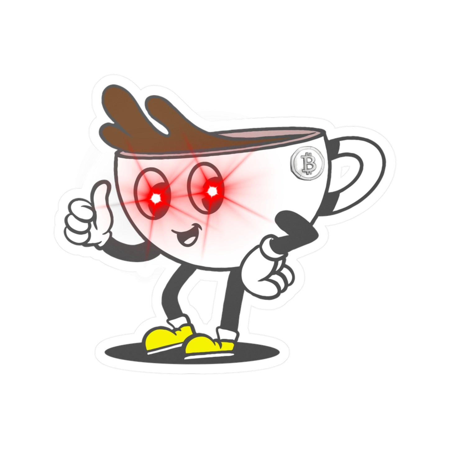 Proof-O-Perk "Bitty" Vinyl Die-Cut Sticker