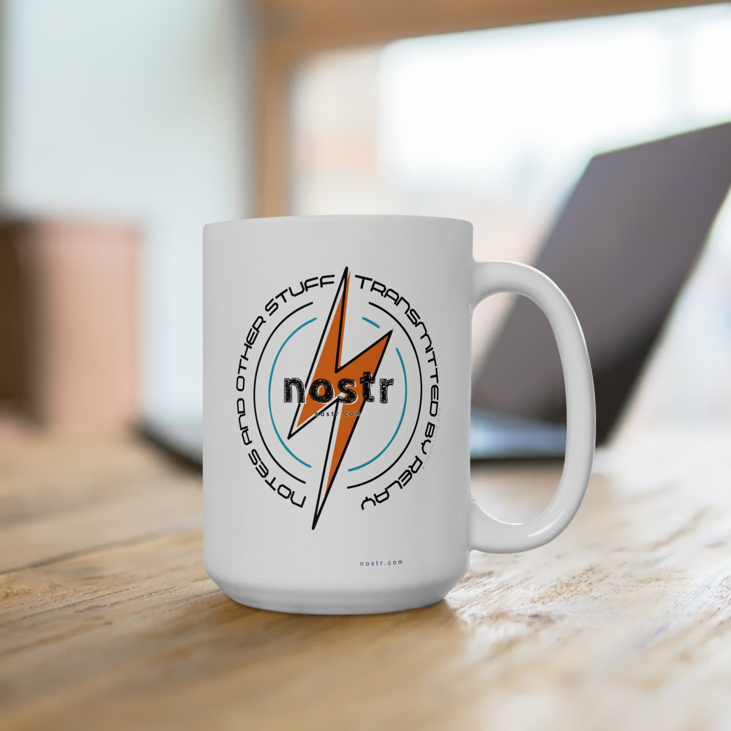 nostr Big Zap, 15oz Mug