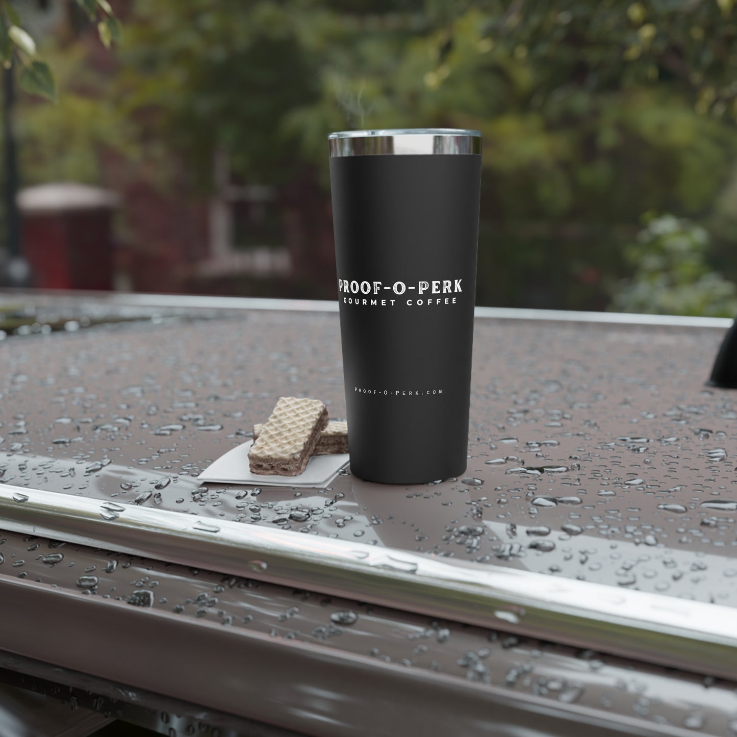 Proof-O-Perk Vacuum Insulated Tumbler, 22oz