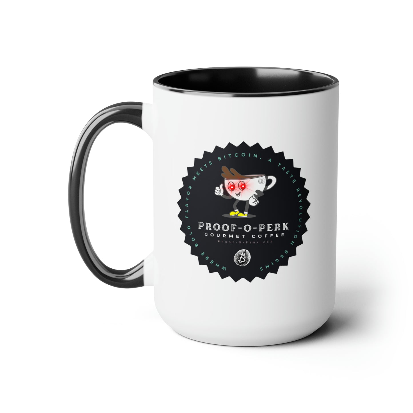 Proof-O-Perk Logo Mug