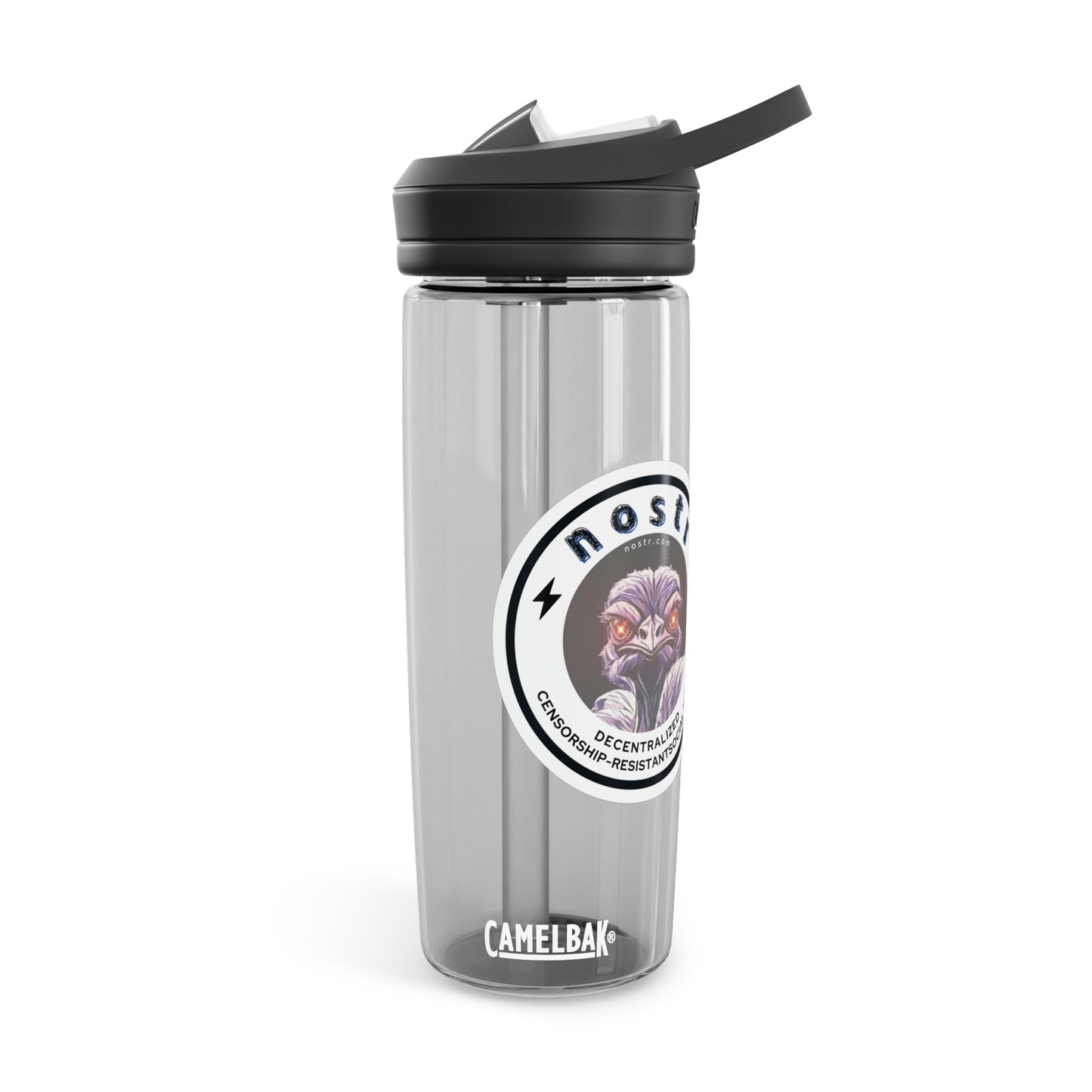 nostr Decentralized Nostrich, CamelBak Eddy® Water Bottle, 20oz\25oz
