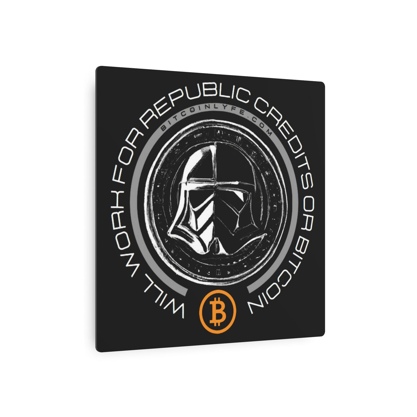 Republic Credits #1 Metal Art Sign
