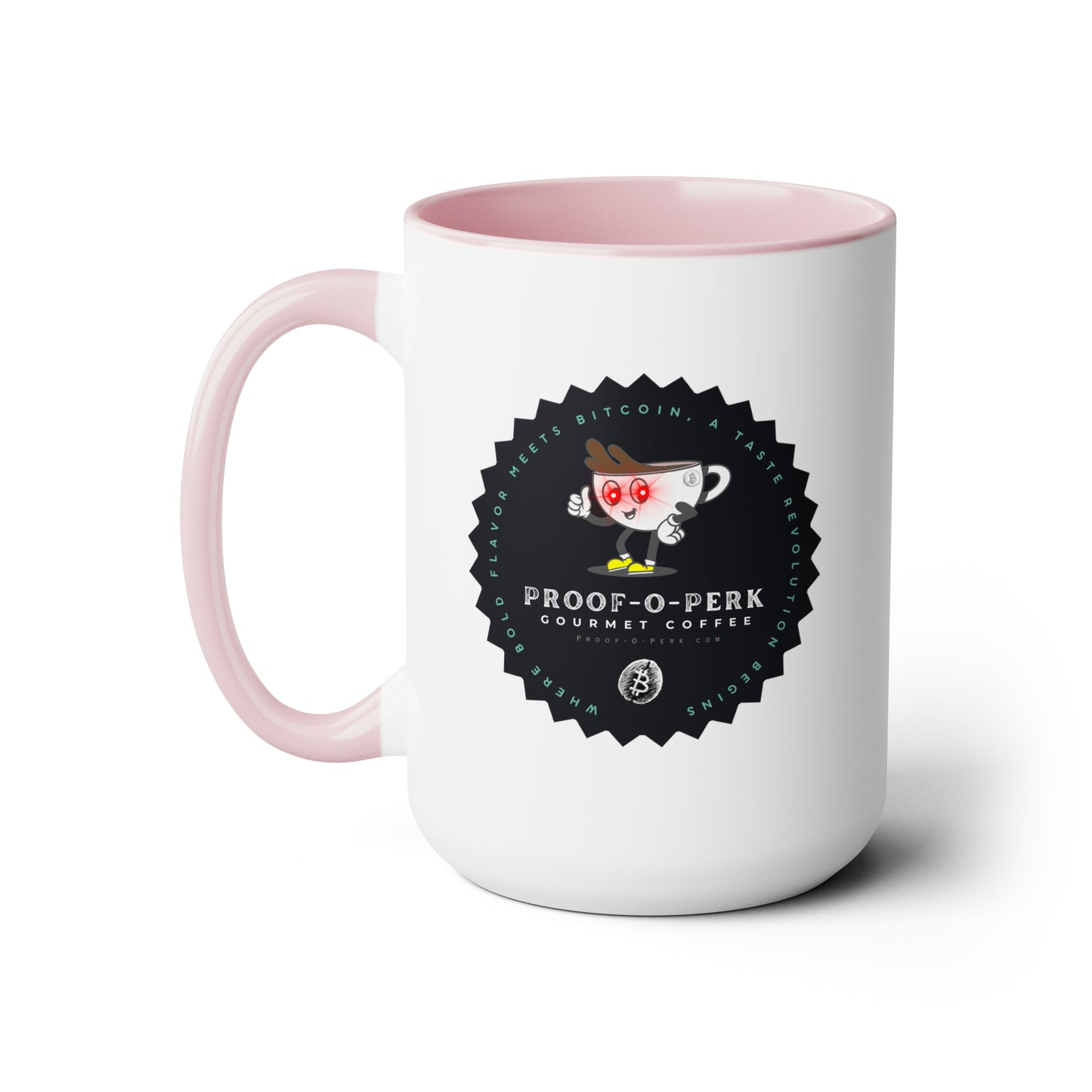 Proof-O-Perk Logo Mug