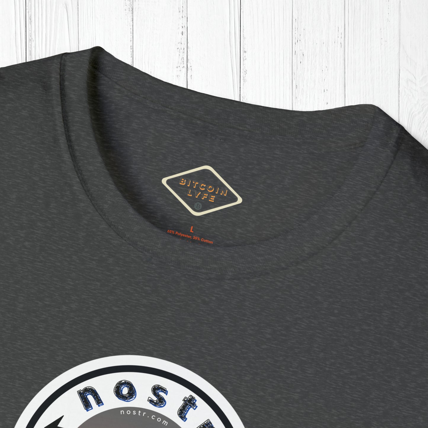nostr Decentralized Nostrich, T-Shirt