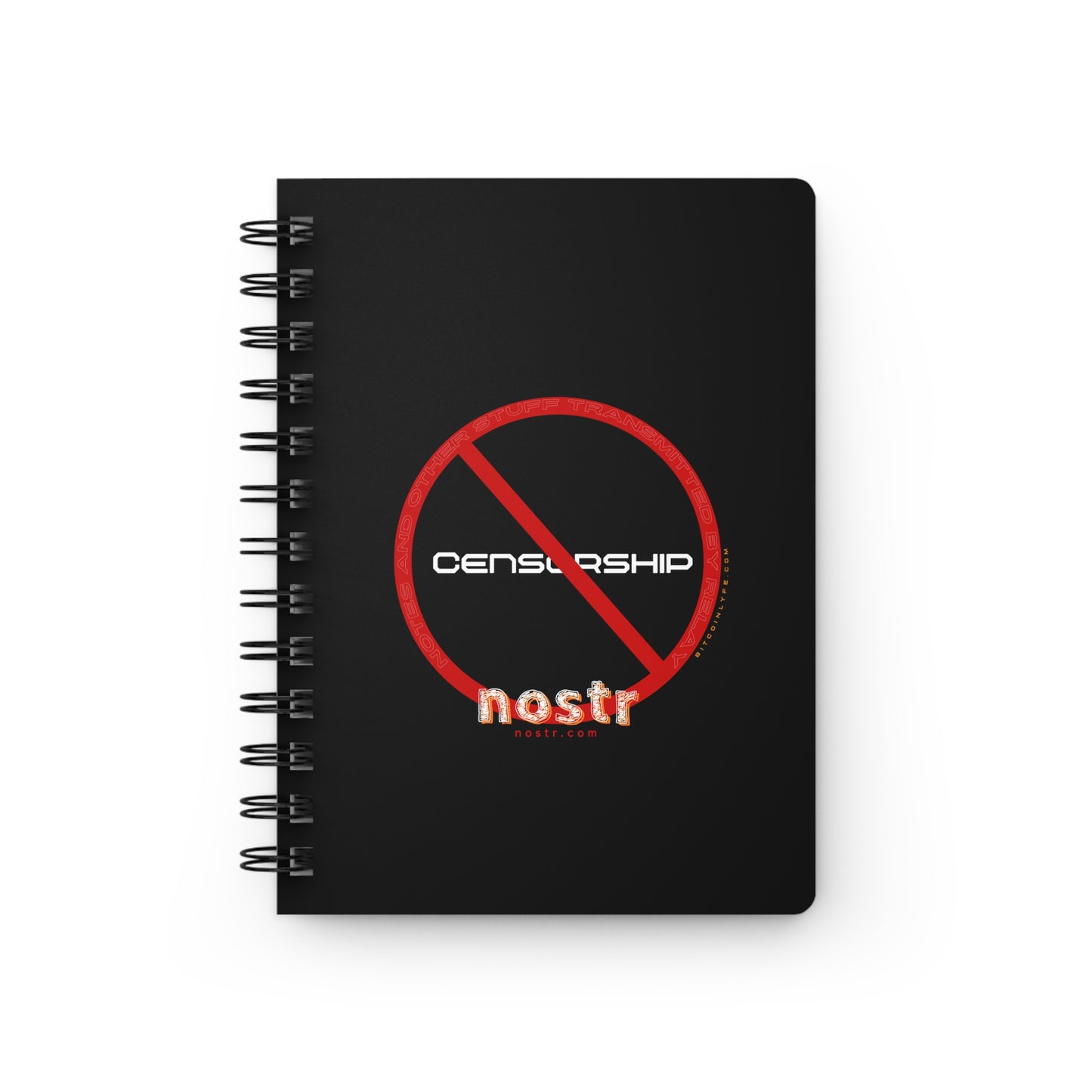 nostr Anti-Censorship, Spiral Bound Journal