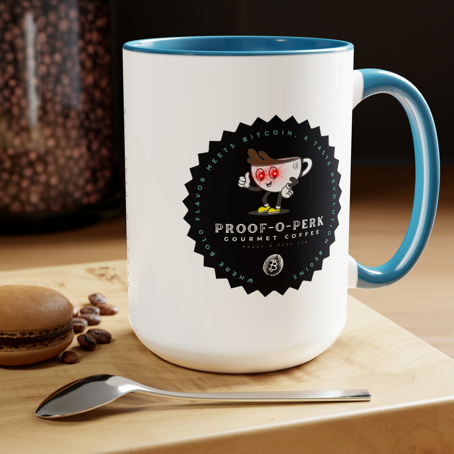 Proof-O-Perk Logo Mug