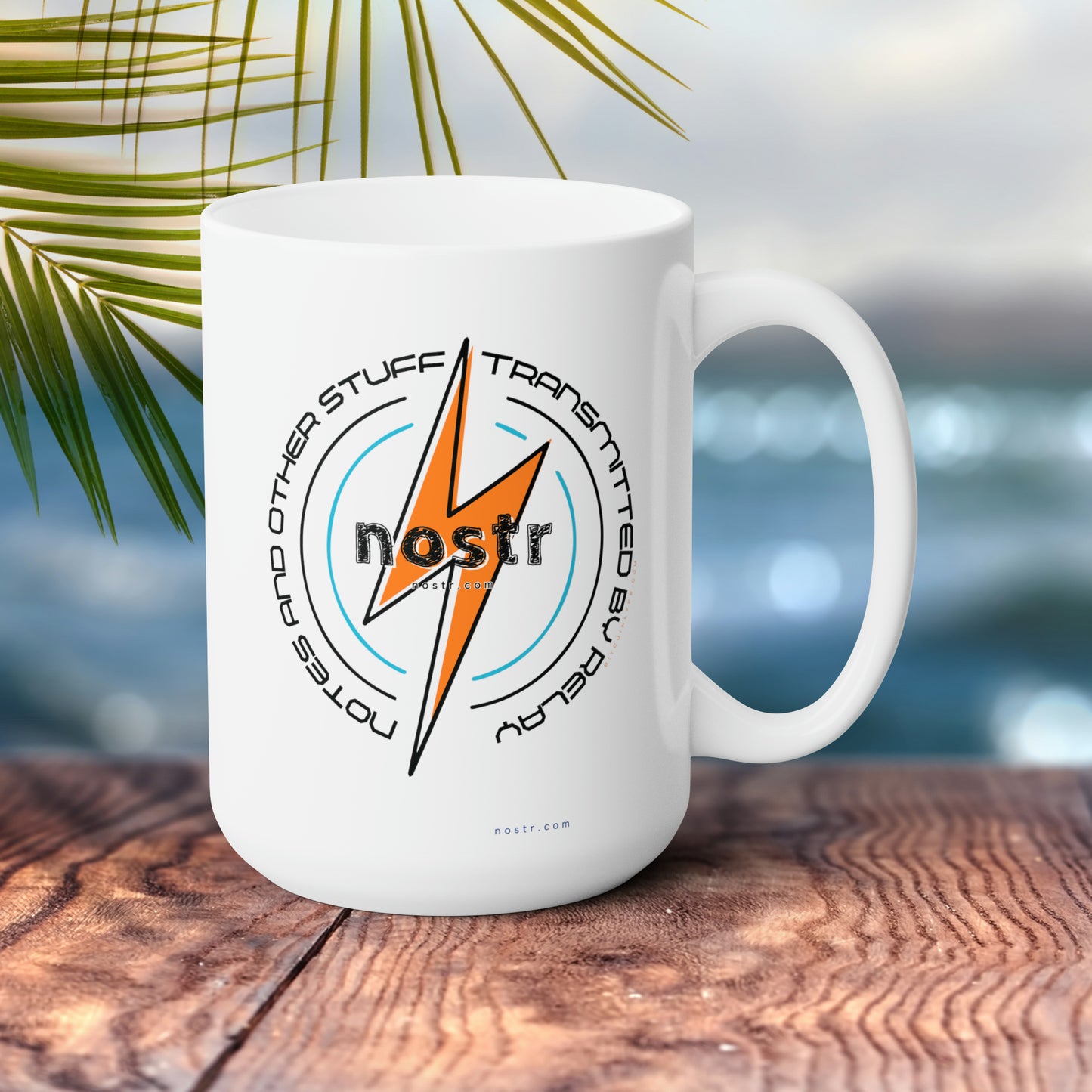 nostr Big Zap, 15oz Mug