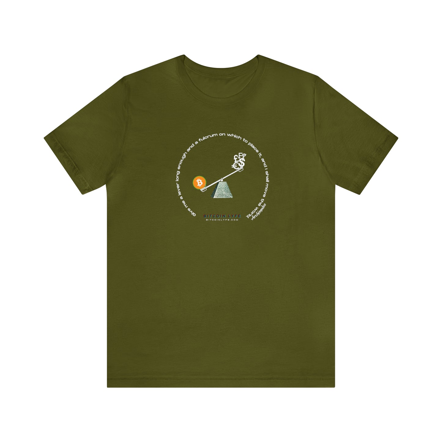 Lever Orange Pill Tee - Front+Back Print