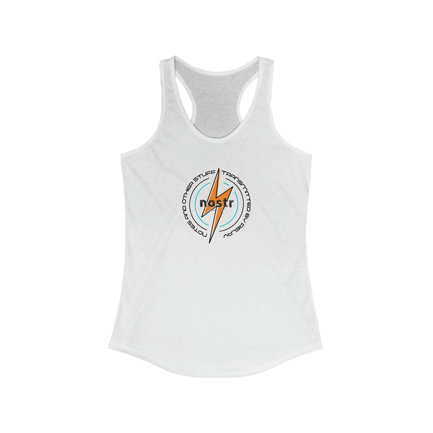 nostr Big Zap, Racerback Tank