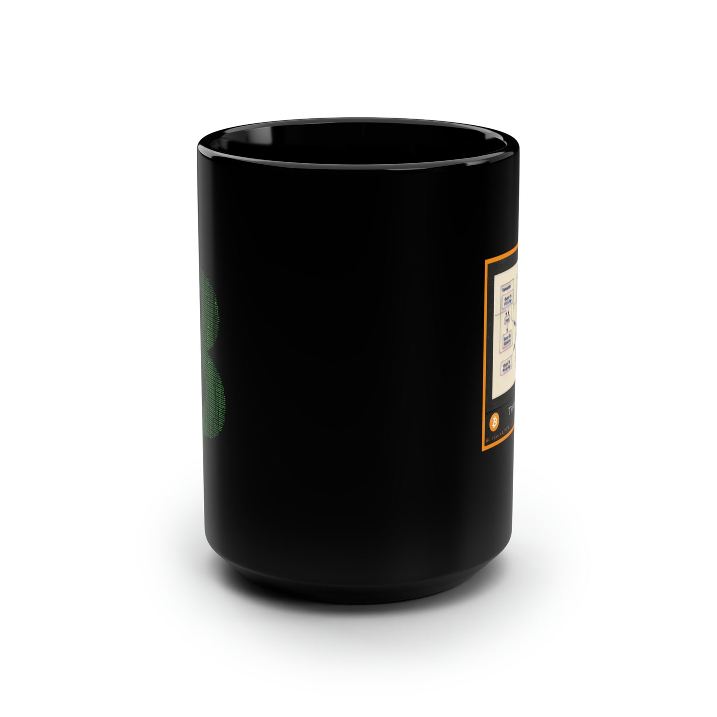 Bitcoin Whitepaper Figure Mug, Transactions