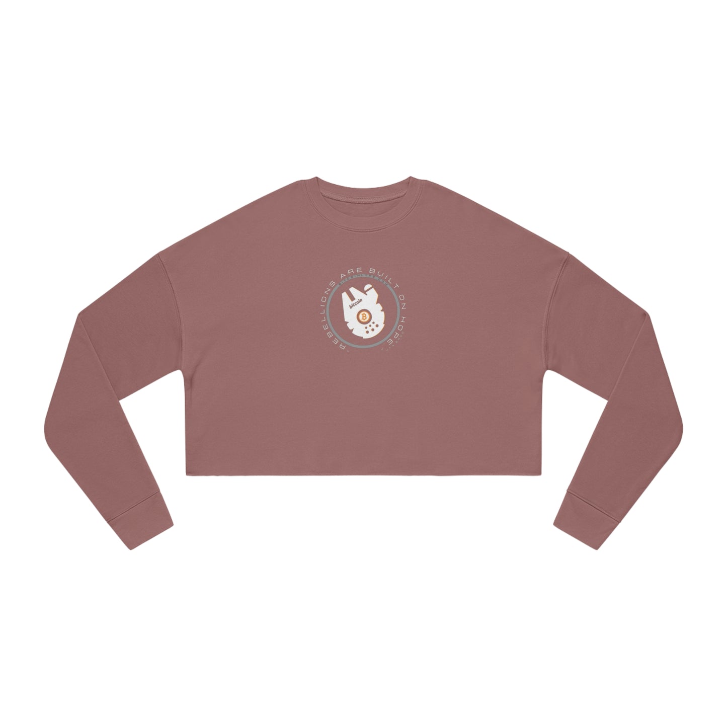 Built on Hope Women's Cropped Sweatshirt