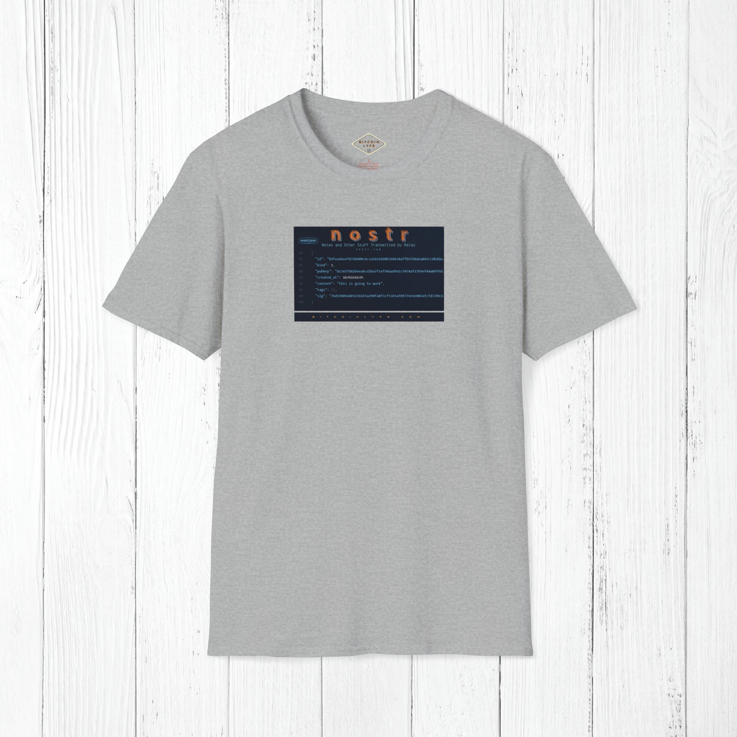 nostr is Going to Work, T-Shirt