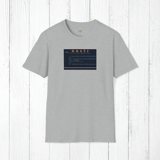 nostr is Going to Work, T-Shirt