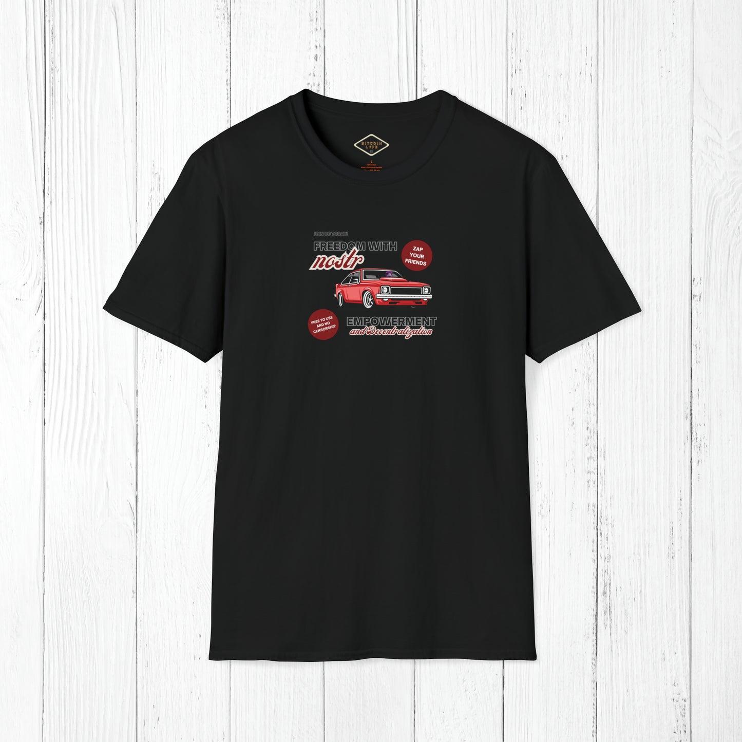 nostr Freedom - Classic, T-Shirt