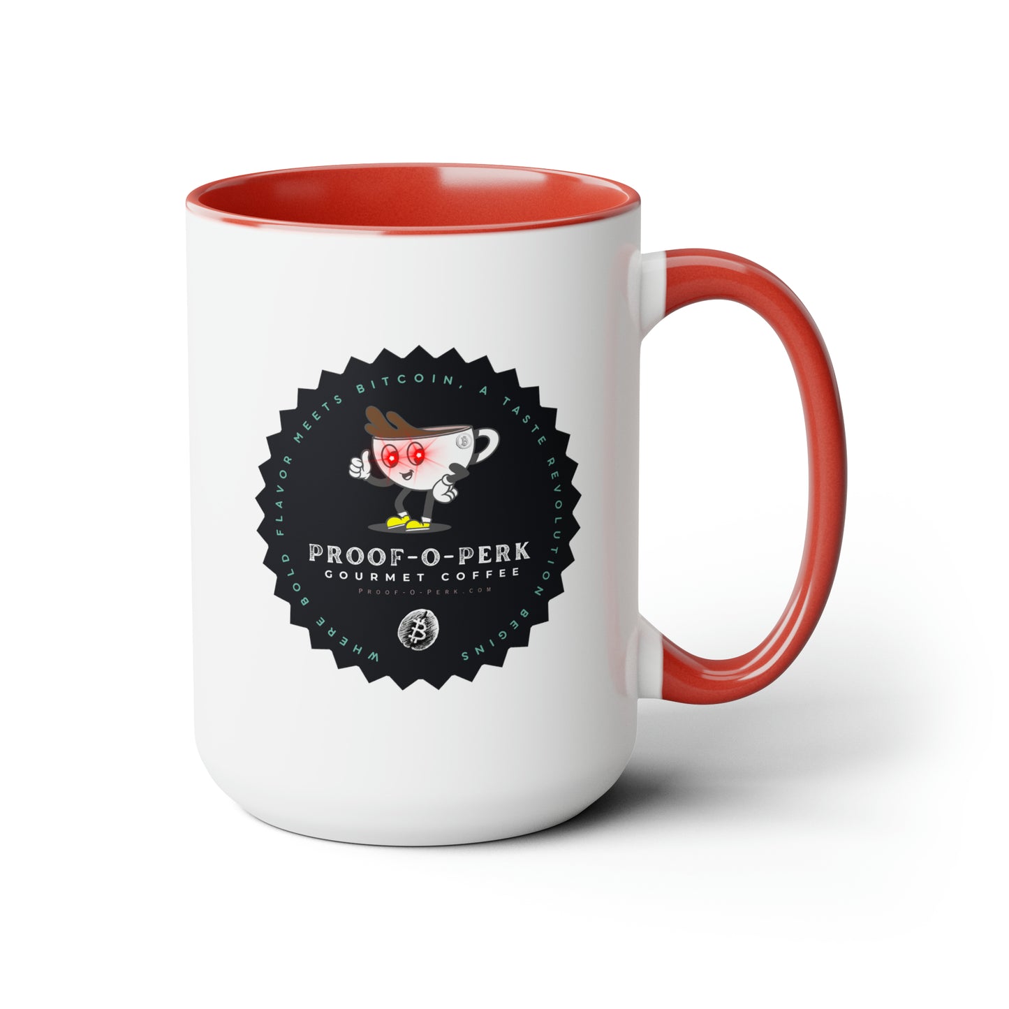 Proof-O-Perk Logo Mug