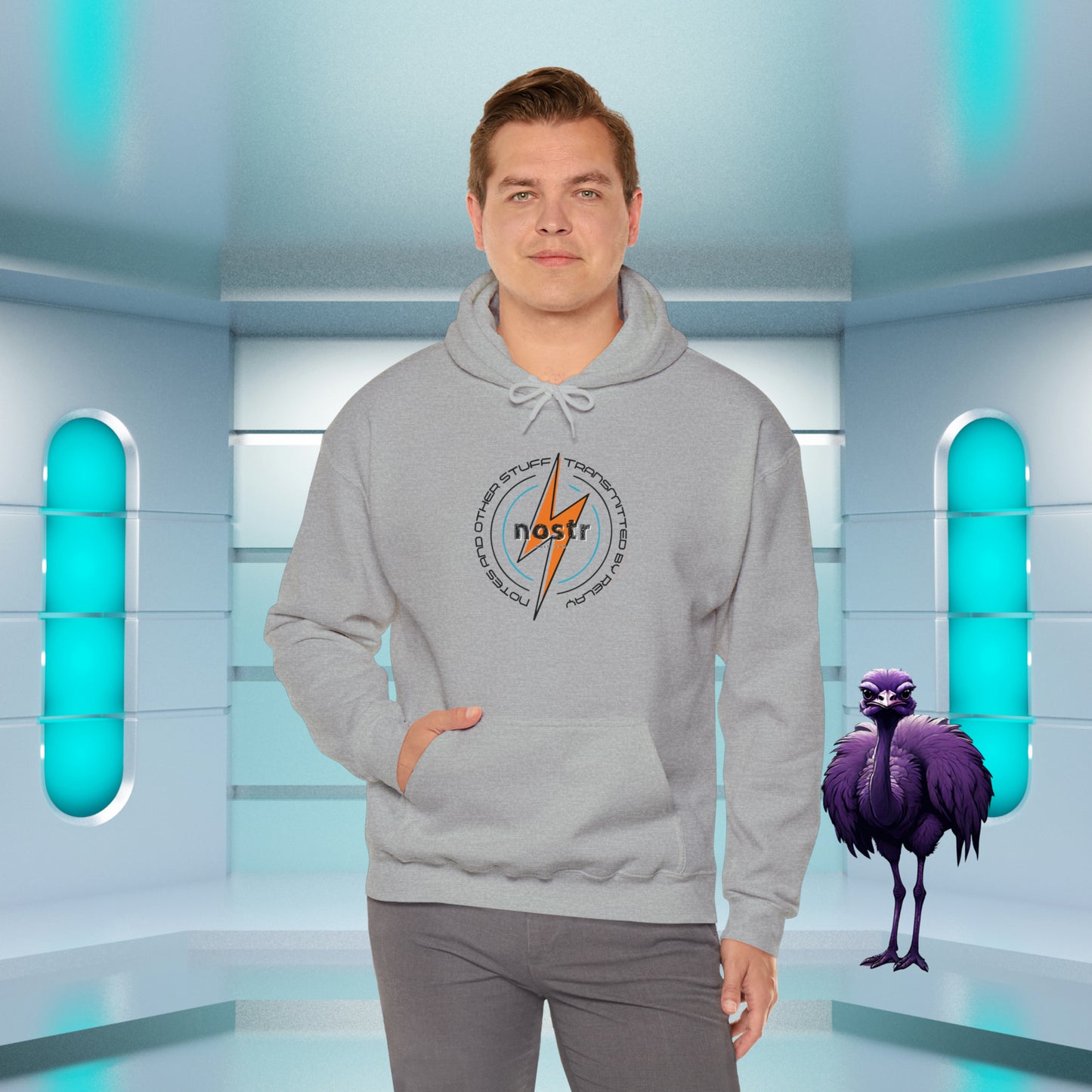 nostr Big Zap, Hoodie