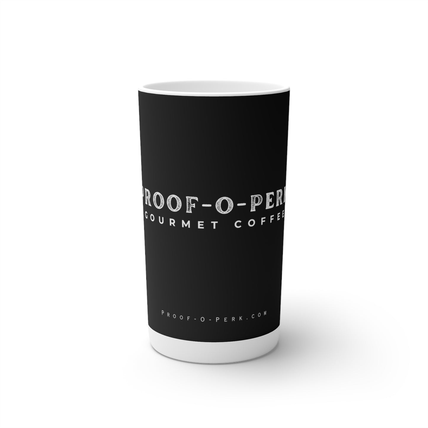 Proof-O-Perk Conical Coffee Mugs (3oz, 8oz, 12oz)