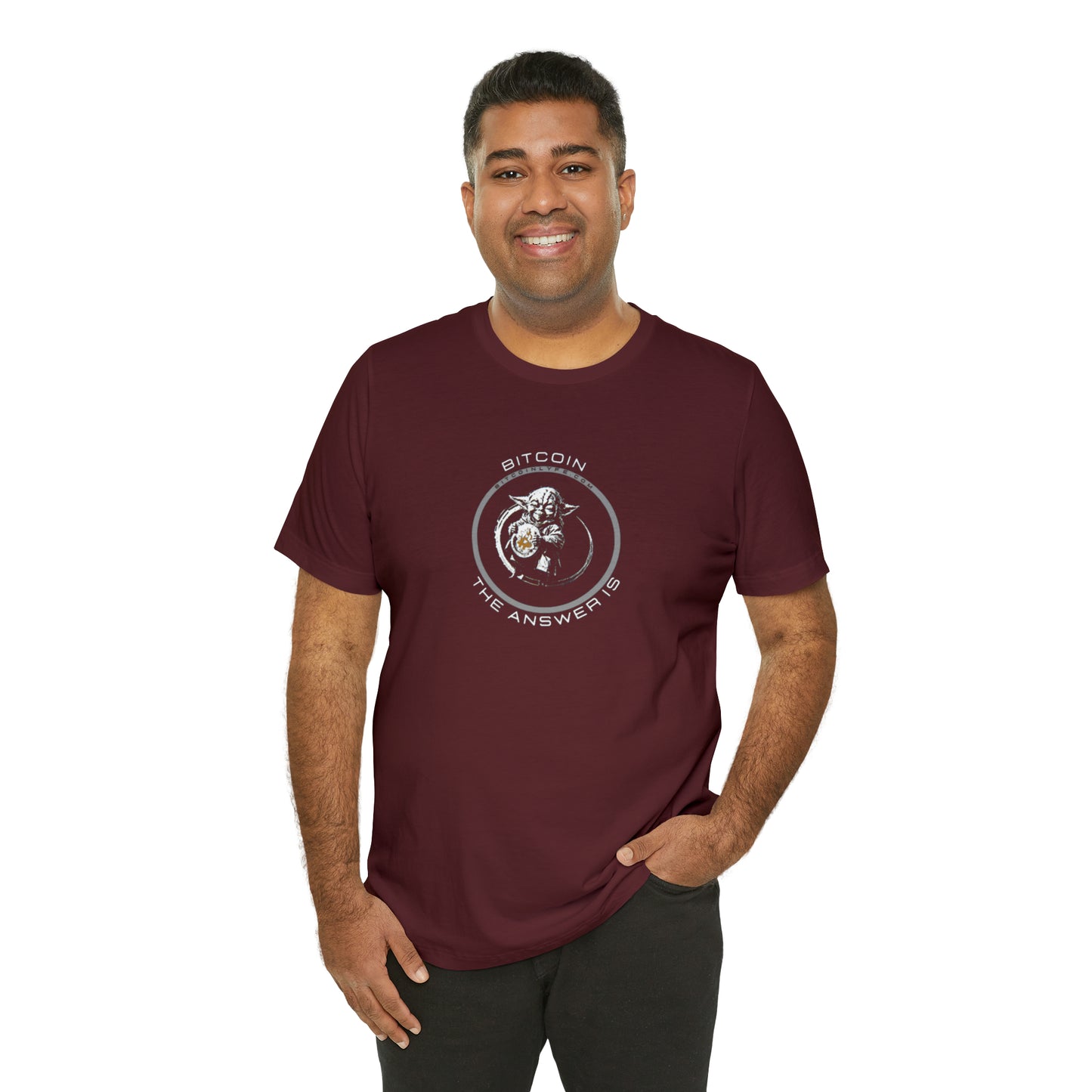 Bitcoin...The Answer Is Short Sleeve T-Shirt