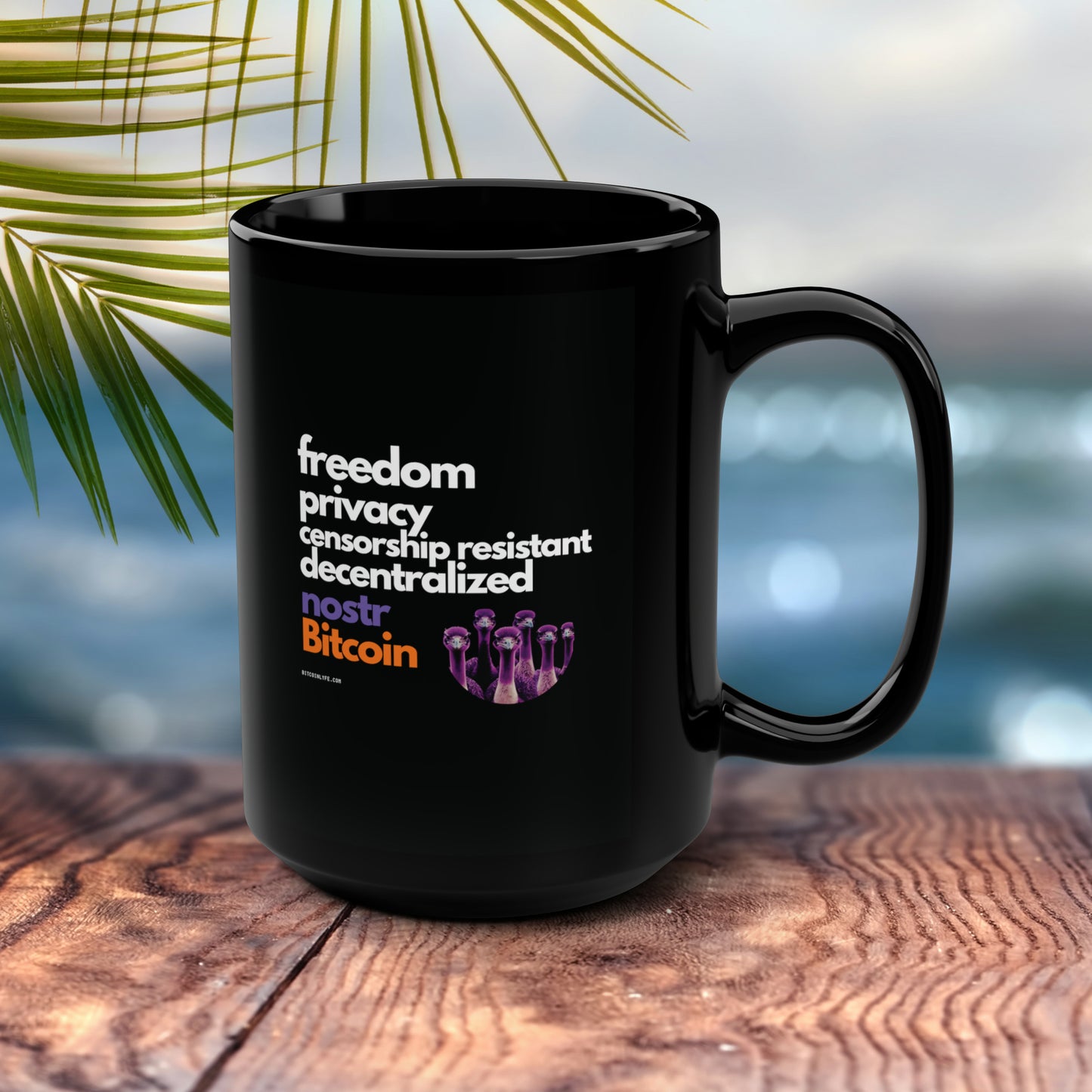 nostr Freedom, 15oz Mug