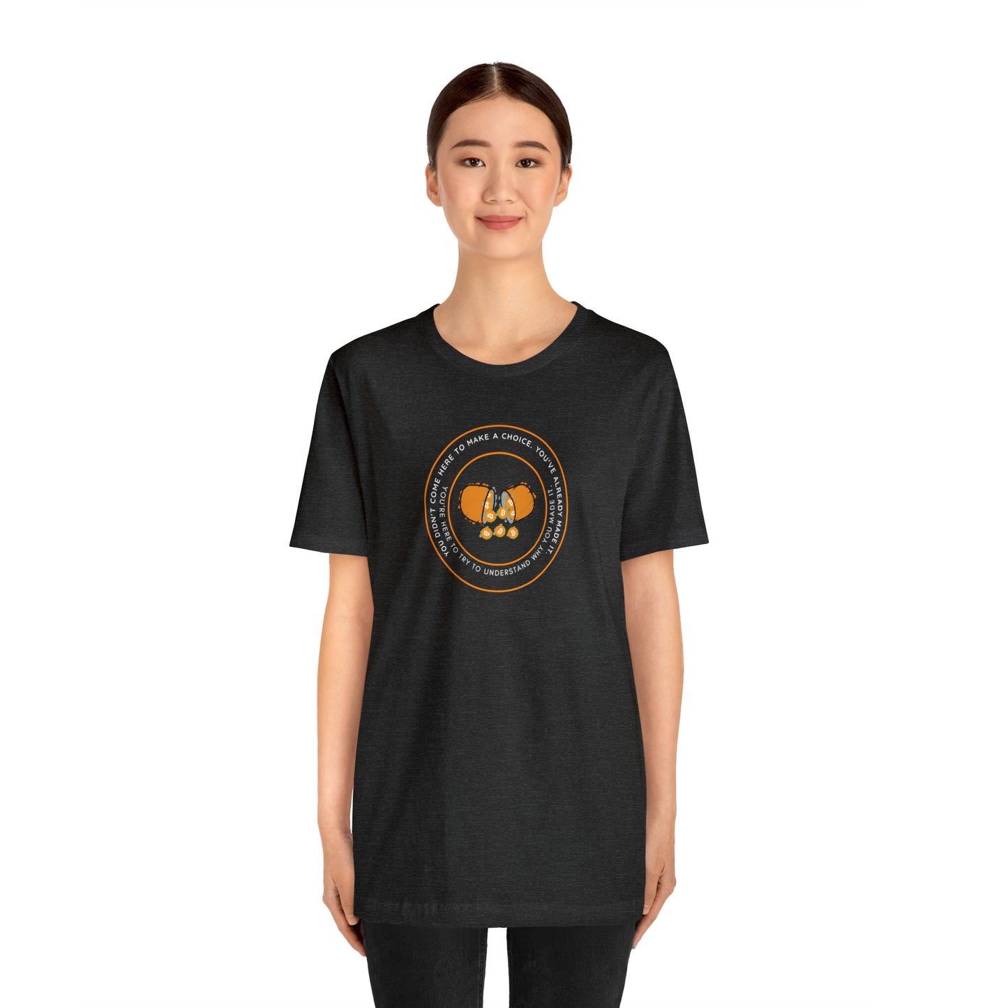 Already Here Orange Pill Tee - Front+Back Print