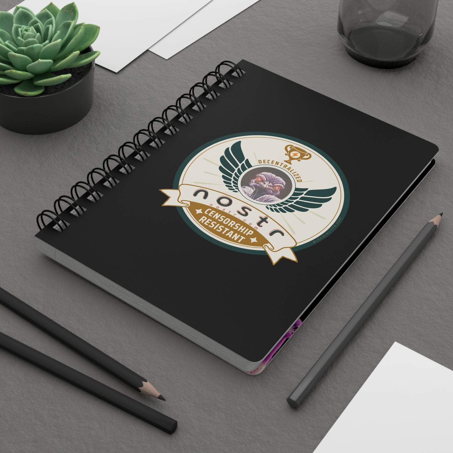 nostr Wings, Spiral Bound Journal