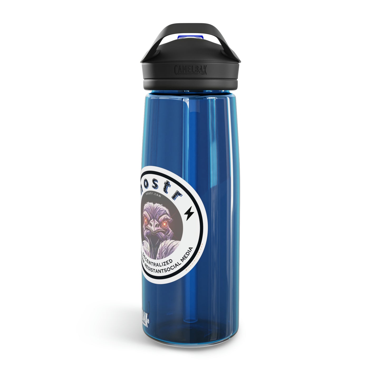 nostr Decentralized Nostrich, CamelBak Eddy® Water Bottle, 20oz\25oz