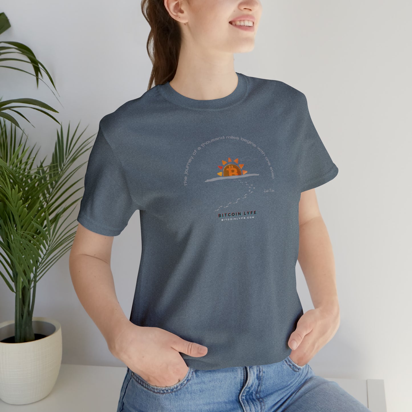 Steps Orange Pill Tee - Front+Back Print