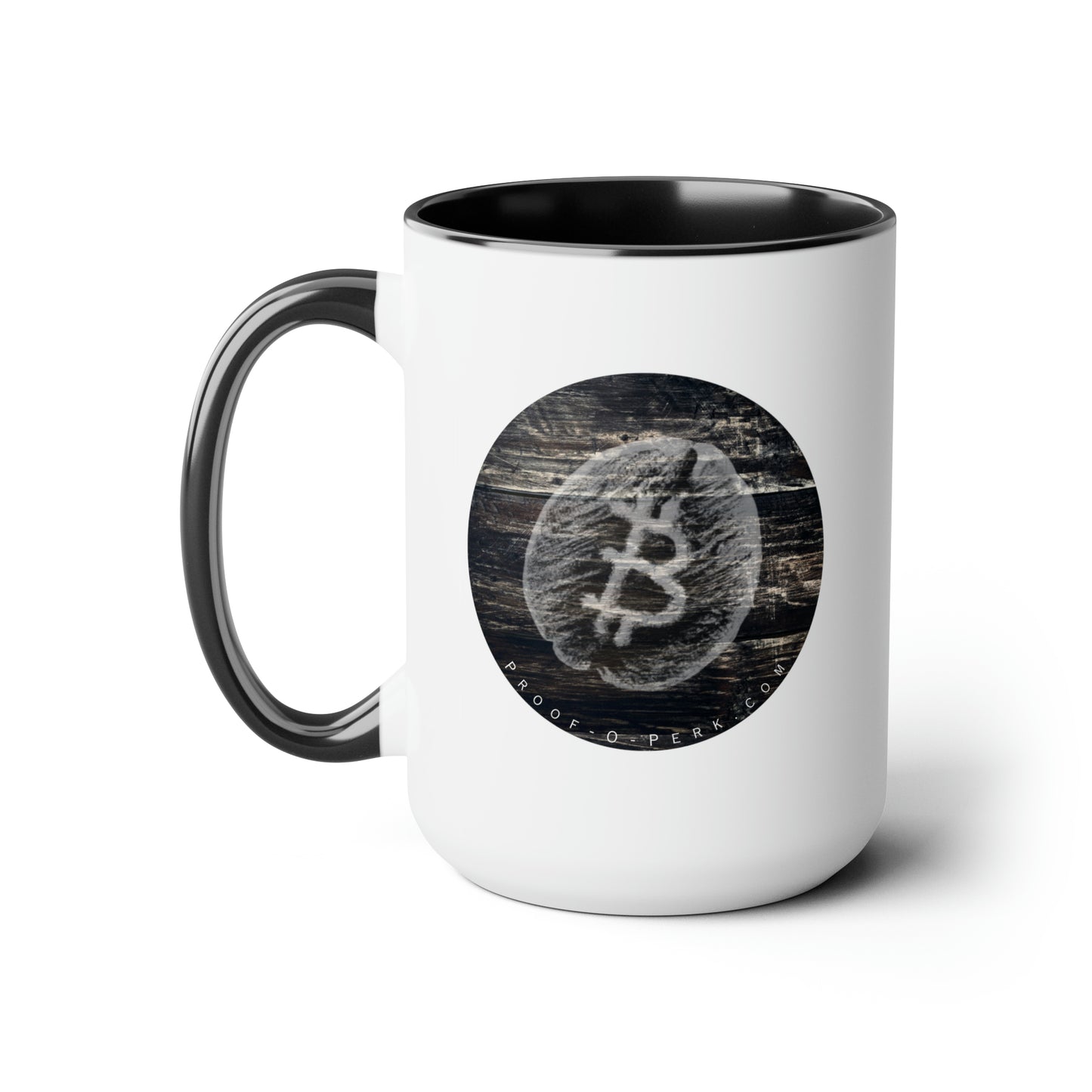 Proof-O-Perk Mug, Woody B-Bean
