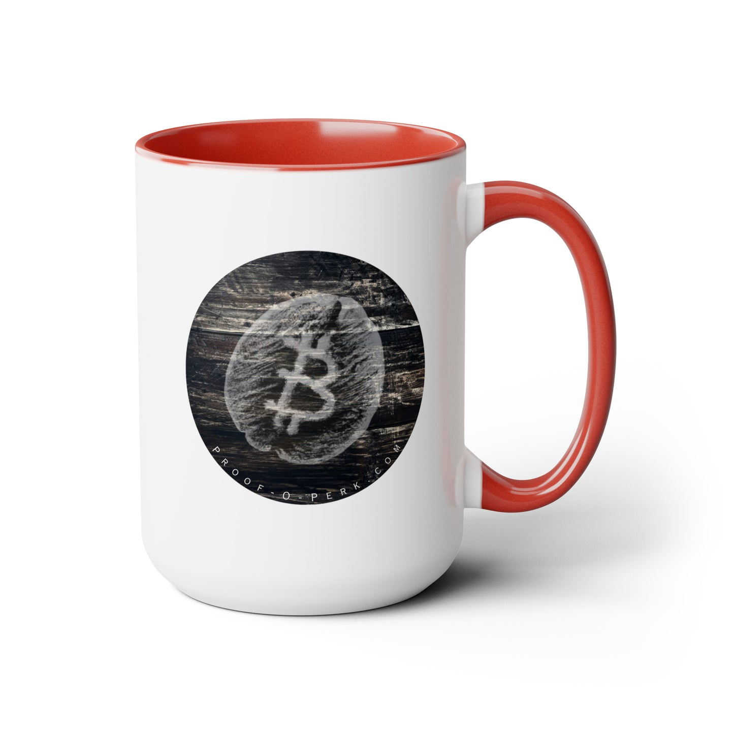 Proof-O-Perk Mug, Woody B-Bean