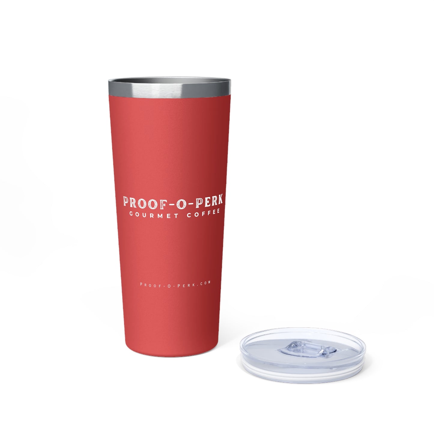 Proof-O-Perk Vacuum Insulated Tumbler, 22oz