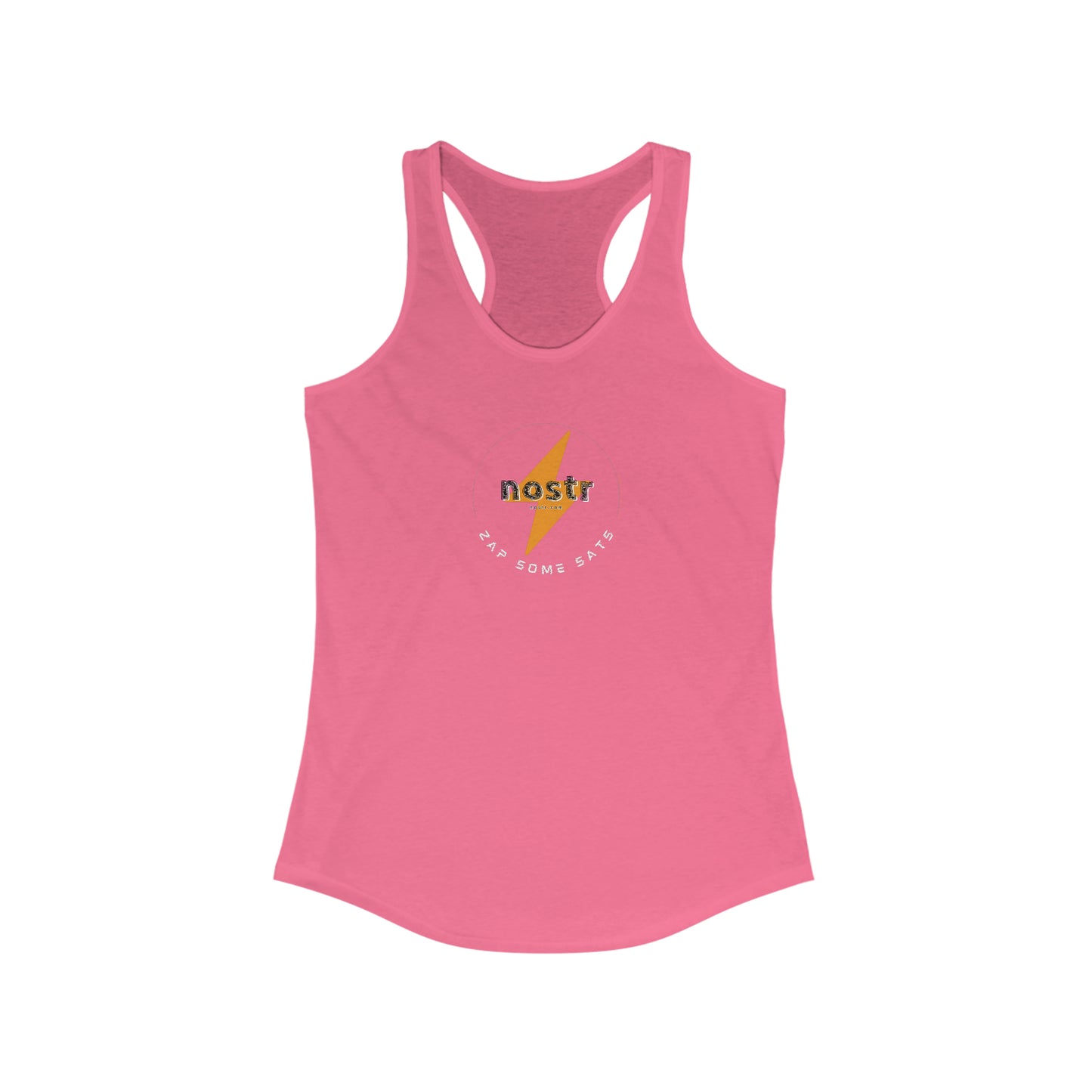 nostr Zap Some Sats, Racerback Tank