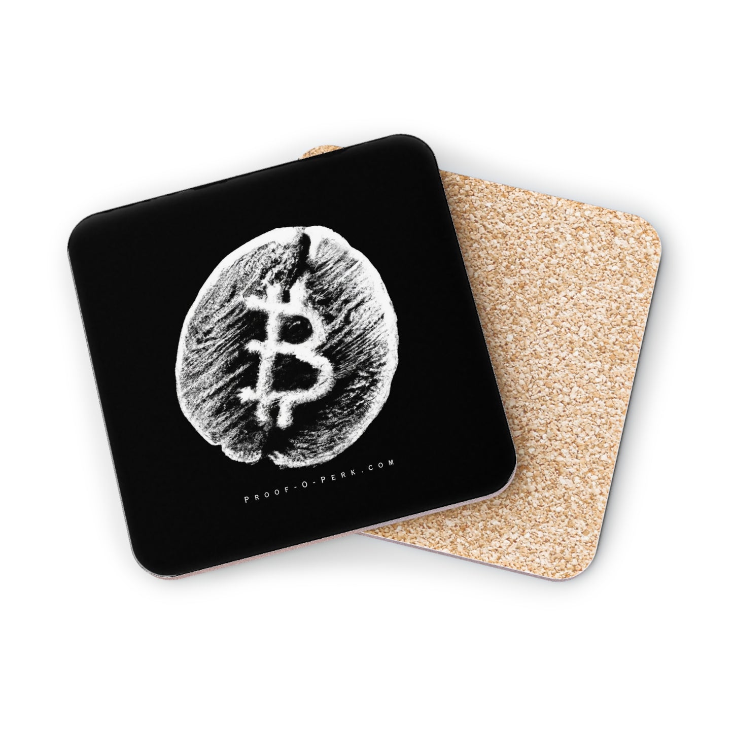 Proof-O-Perk B-Bean Coasters