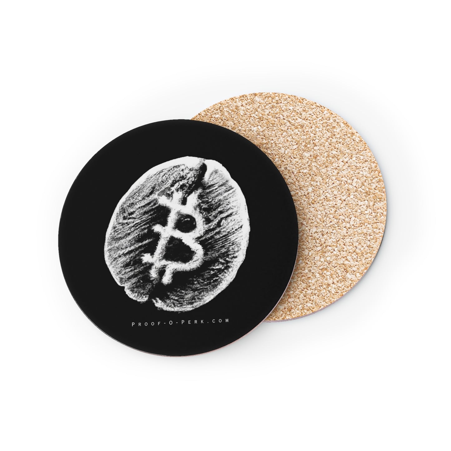 Proof-O-Perk B-Bean Coasters