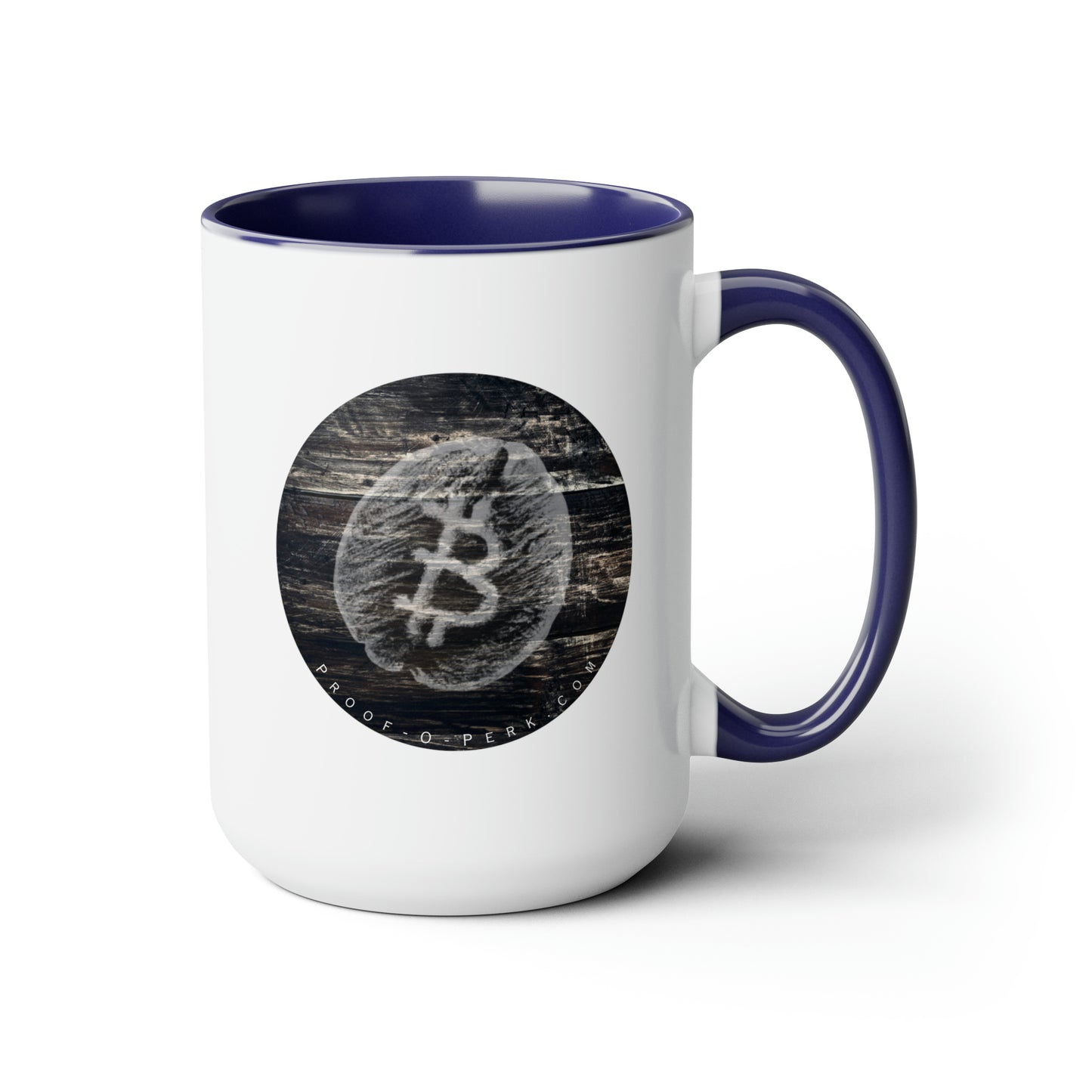 Proof-O-Perk Mug, Woody B-Bean
