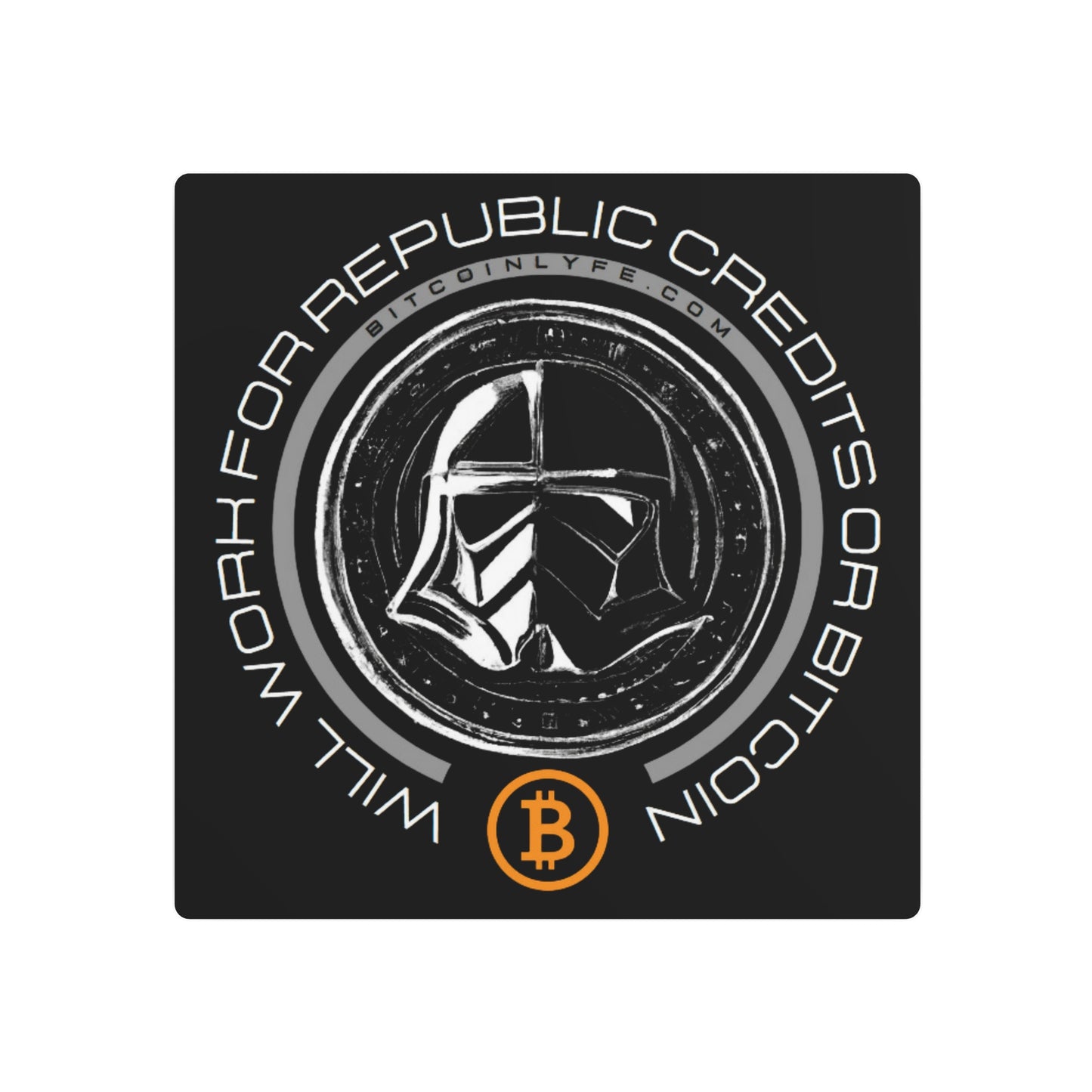 Republic Credits #1 Metal Art Sign