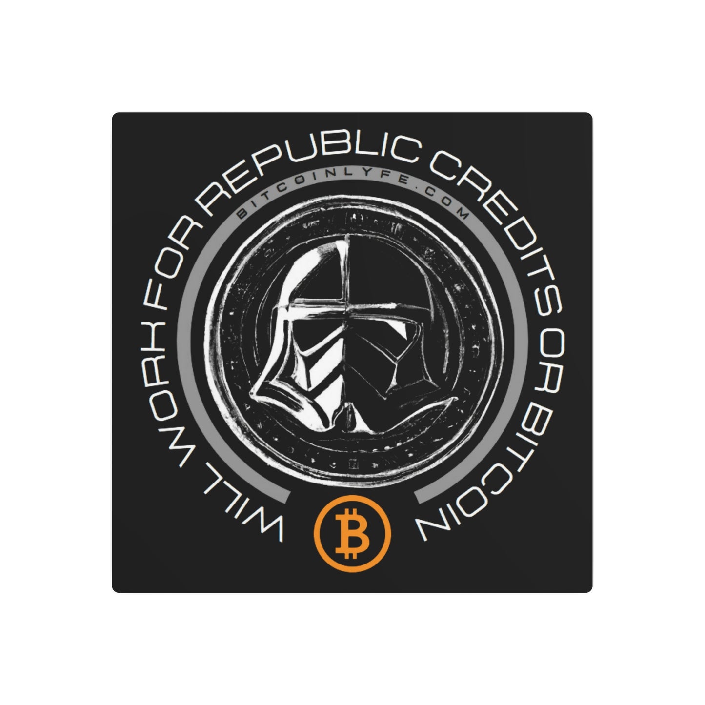 Republic Credits #1 Metal Art Sign