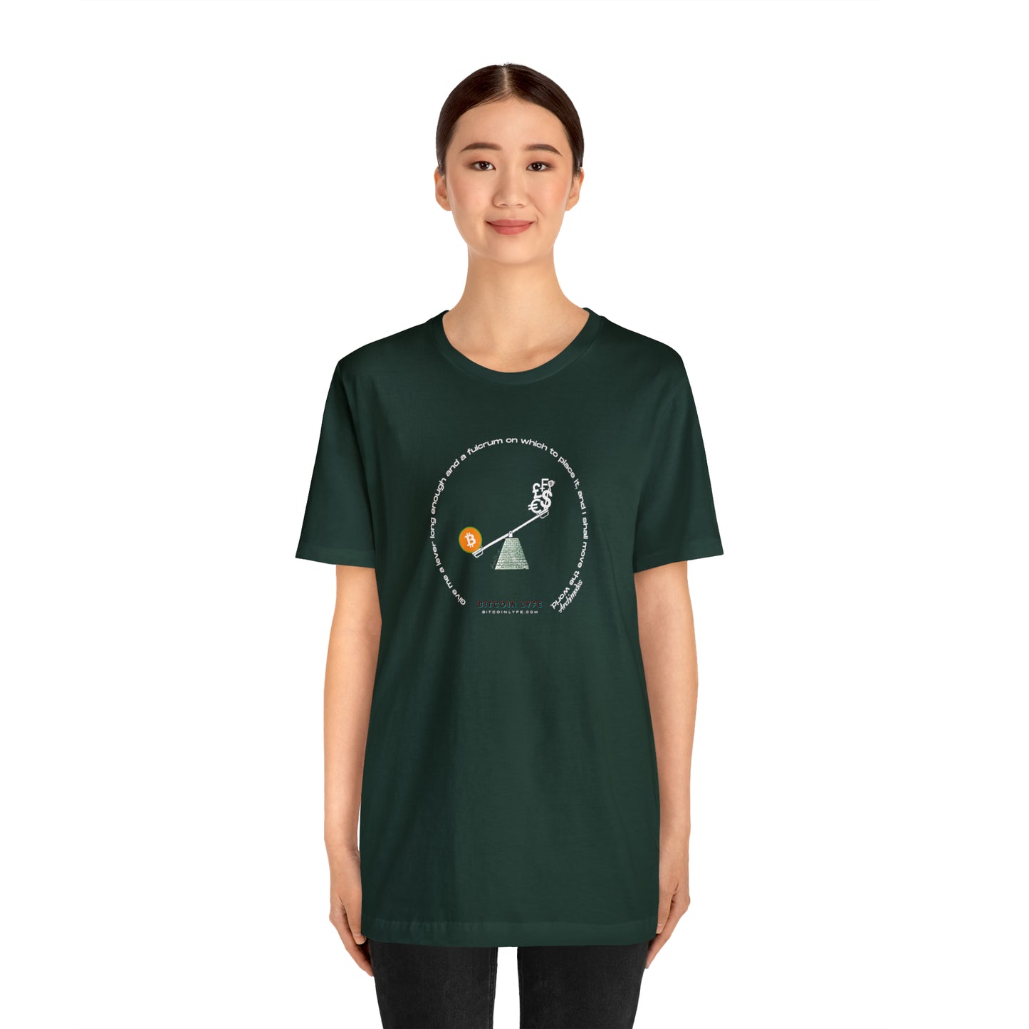 Lever Orange Pill Tee - Front+Back Print
