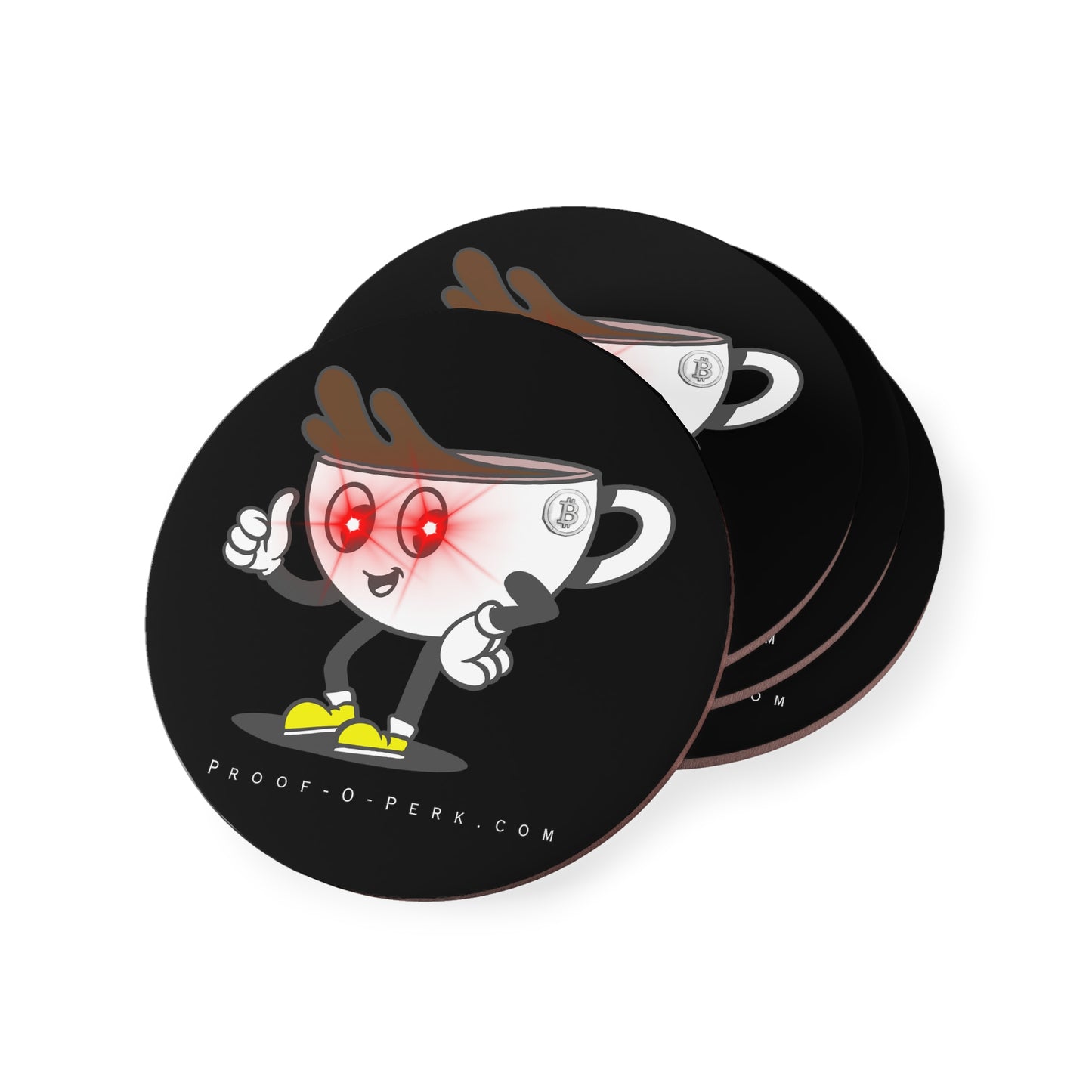 Proof-O-Perk "Bitty" Coasters