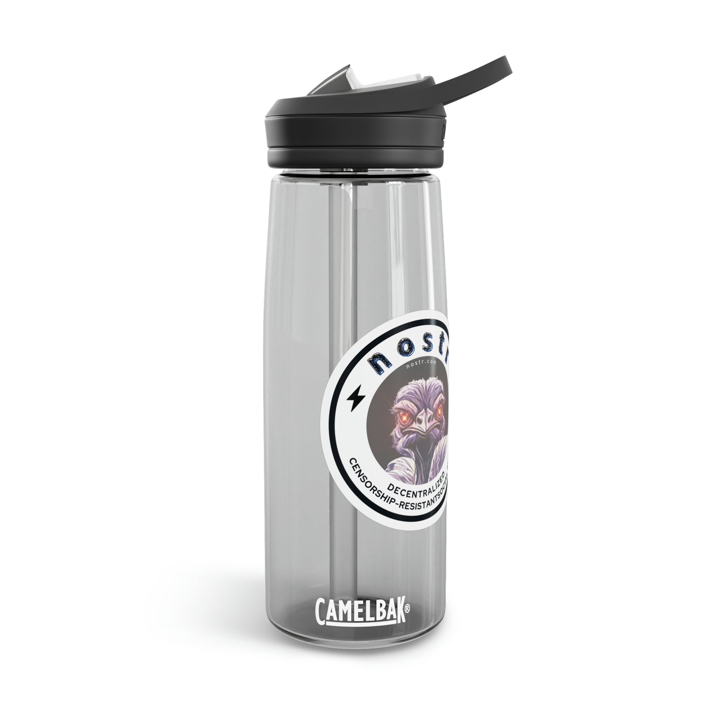 nostr Decentralized Nostrich, CamelBak Eddy® Water Bottle, 20oz\25oz