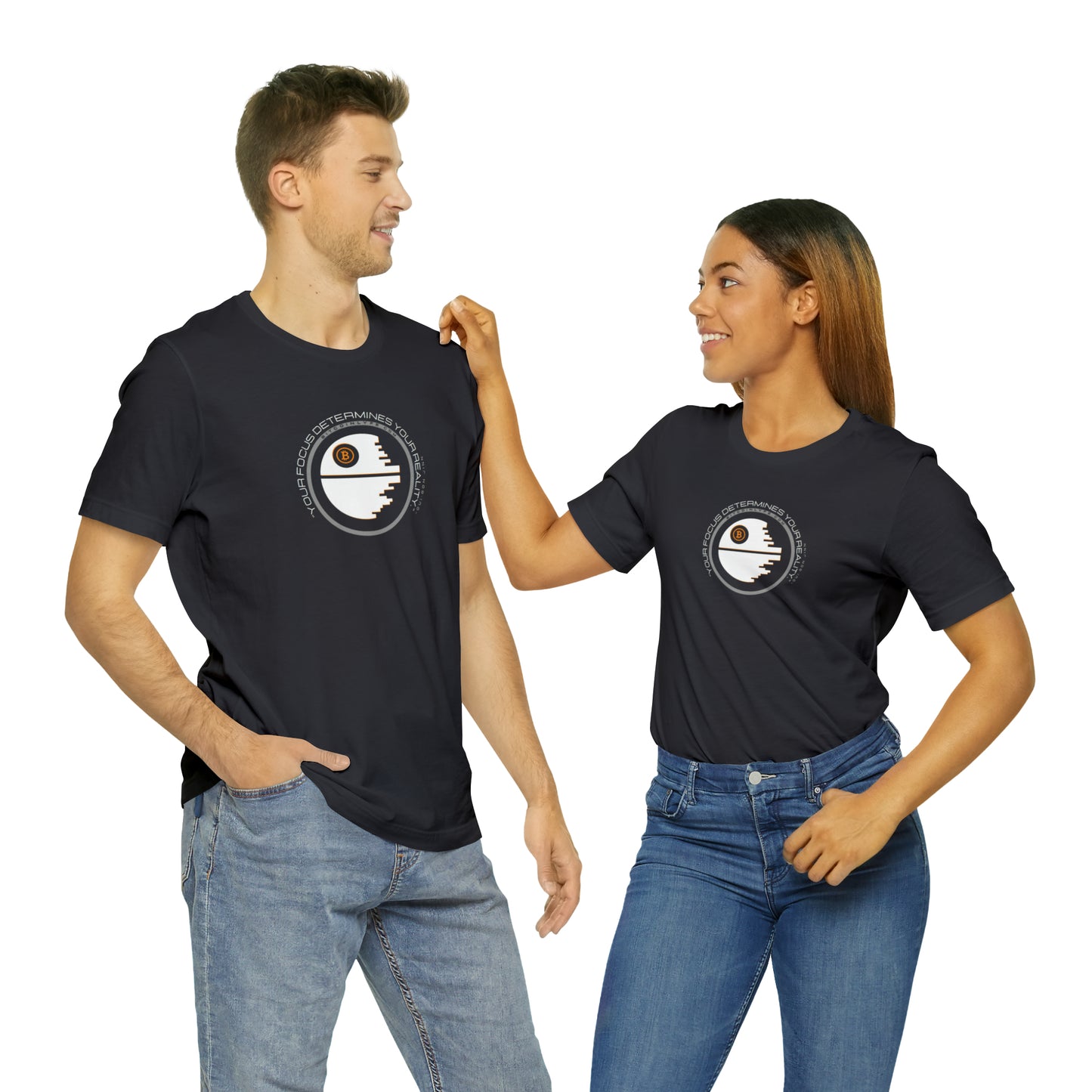 Focus Determines Reality Short Sleeve T-Shirt