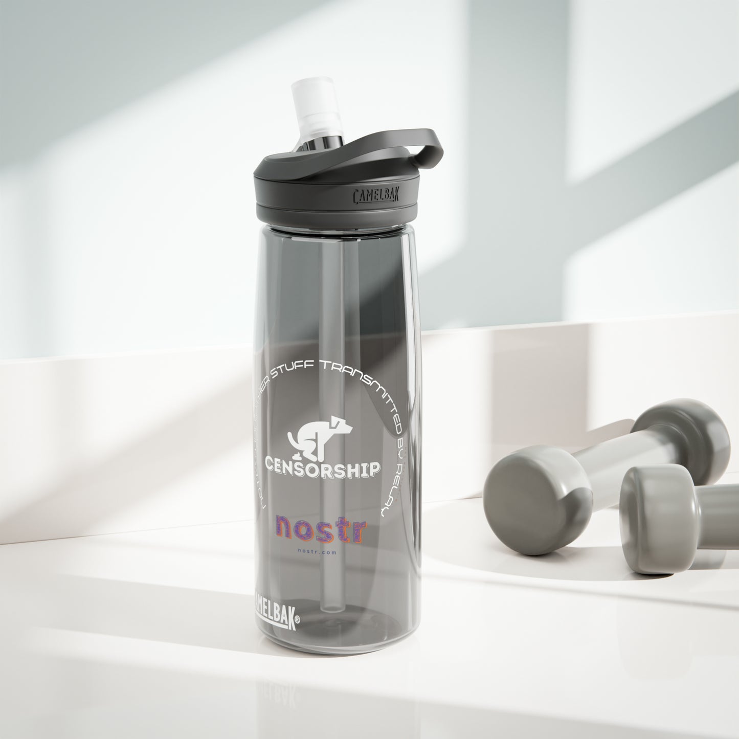 nostr Doggone Censorship, CamelBak Eddy® Water Bottle, 20oz\25oz