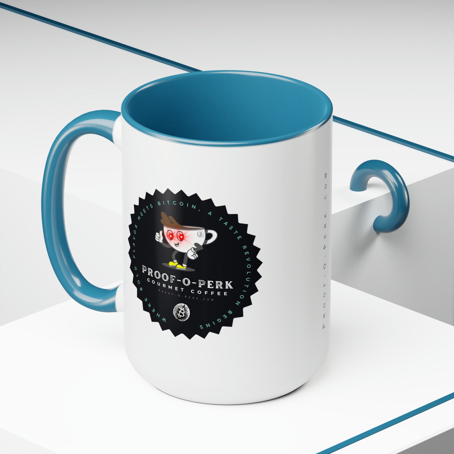 Proof-O-Perk Logo Mug