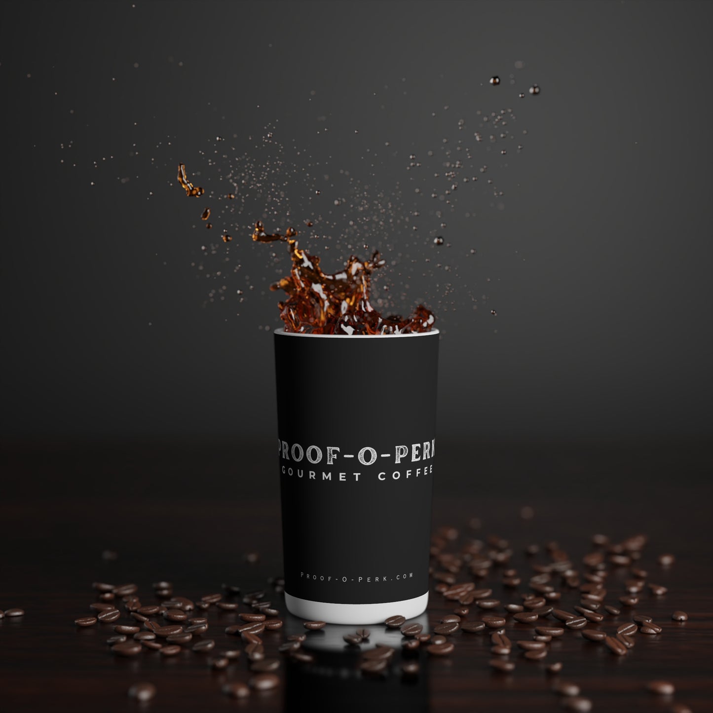 Proof-O-Perk Conical Coffee Mugs (3oz, 8oz, 12oz)