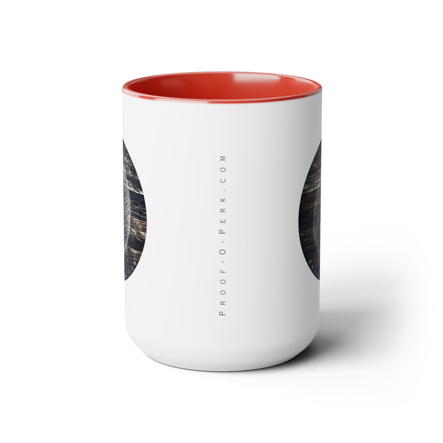 Proof-O-Perk Mug, Woody B-Bean