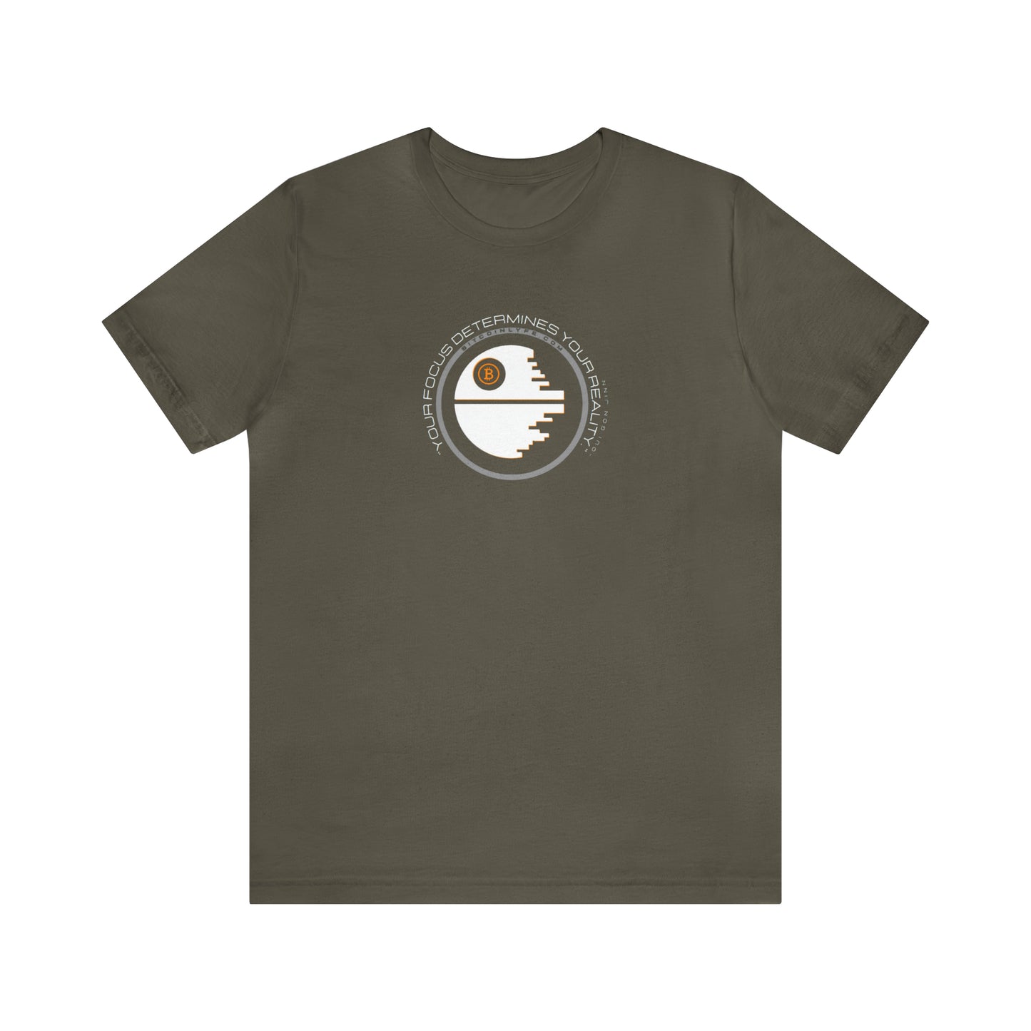Focus Determines Reality Short Sleeve T-Shirt