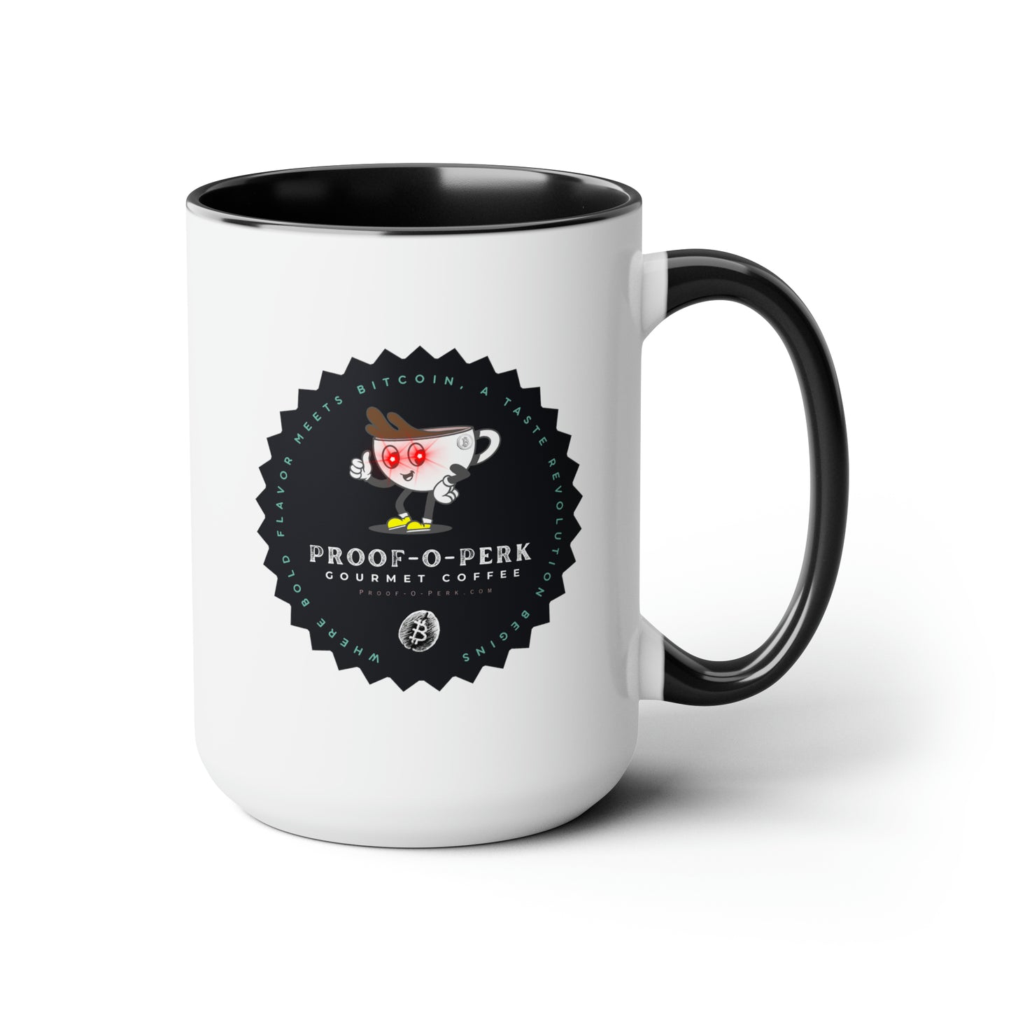 Proof-O-Perk Logo Mug